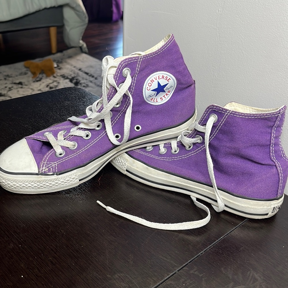 Deep Purple Chucks Taylor’s good condition Women 9